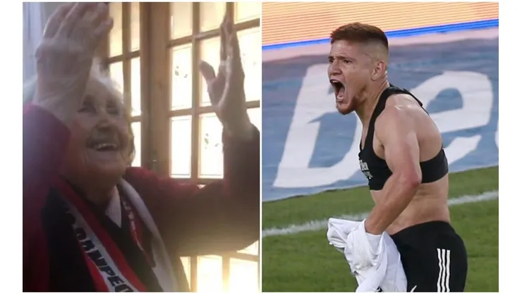La abuelita alba chocha con el triunfo ante la U