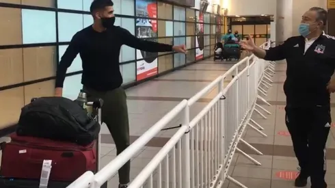 Emiliano Amor ya está en suelo chileno.