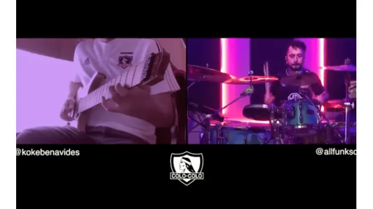 El himno de Colo Colo versión rockera