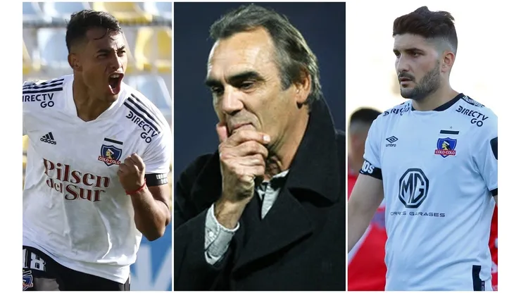 Dabrowski opinó del presente de ambos delanteros de Colo Colo.