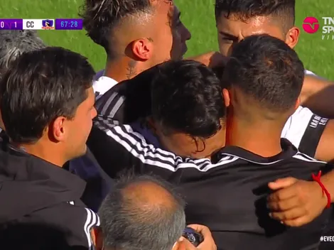 GOL MAMÁ: Iván Morales anota por Colo Colo y dedica su gol al cielo