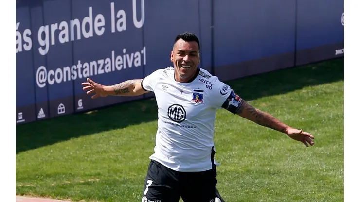 Esteban Paredes saludó al Cacique en su aniversario.