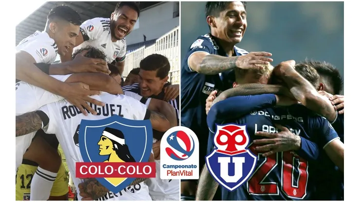 Colo Colo y la U animan en el Monumental el Superclásico 189 del fútbol chileno.