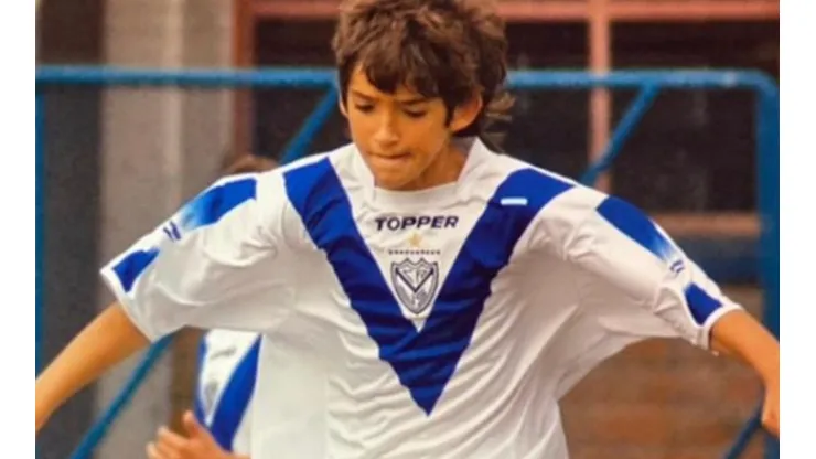 Emiliano Amor se formó en Vélez Sarsfield | Foto: Instagram @emilianoamor