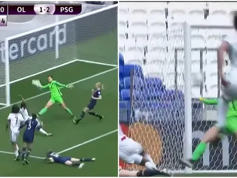 ¡Tapadón de Tiane Endler para alcanzar las semis de la Champions League!