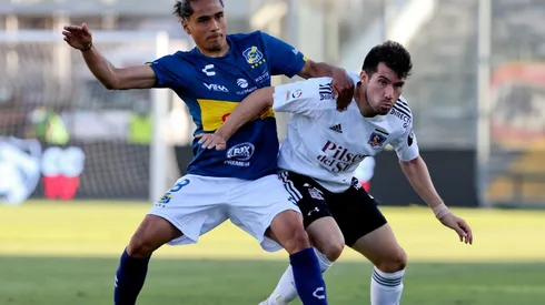 Cesar Fuentes jugará de central ante Everton | Foto: Agencia Uno