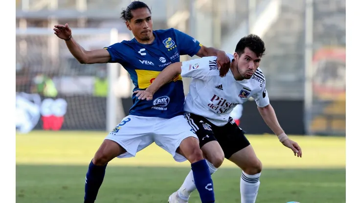 Cesar Fuentes jugará de central ante Everton | Foto: Agencia Uno