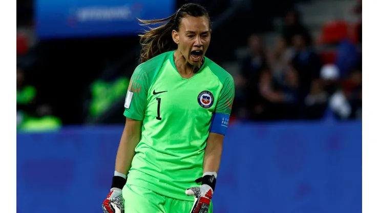 Christiane Endler habló en la previa de Chile vs Camerún | Foto: Agencia Uno