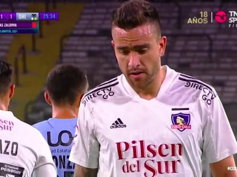 Matías Zaldivia es expulsado tras fea patada y peligra para el Superclásico