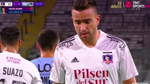 Matías Zaldivia es expulsado
