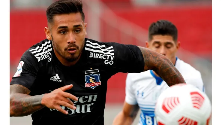 Marcos Bolados enfrentó los micrófonos en el Estadio Monumental.