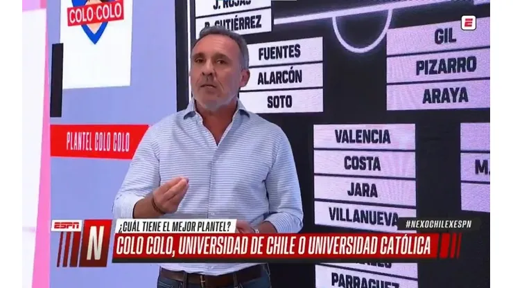Marcelo Espina ex gerente deportivo de Colo Colo | Foto: captura
