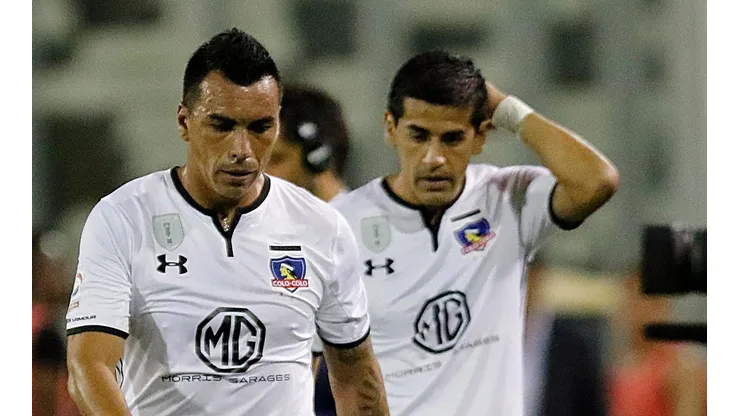 Esteban Paredes y Julio Barroso dejaron Colo Colo al terminar la pasada temporada.