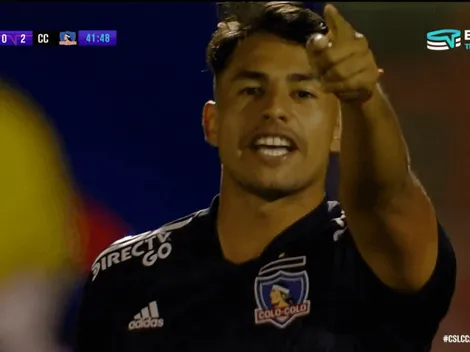 Iván Morales se matricula con un doblete ante Cobresal