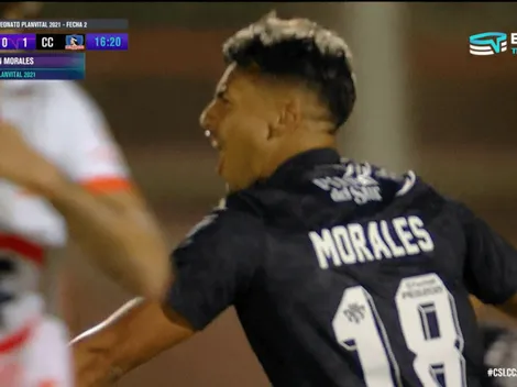 Iván Morales pone en ventaja a Colo Colo ante Cobresal