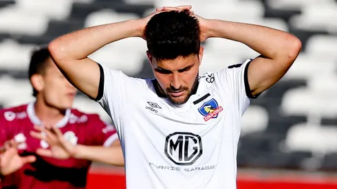 Nicolás Blandi no la ha pasado bien en Colo Colo.