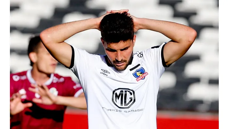 Nicolás Blandi no la ha pasado bien en Colo Colo.