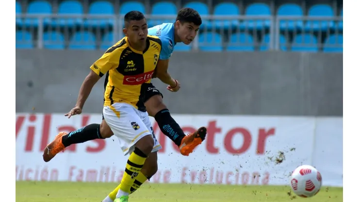 Oroz marcó su primer gol en el profesionalismo