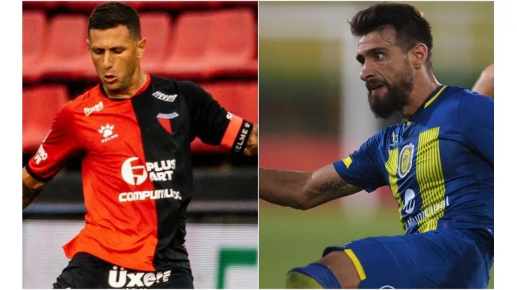Bruno Bianchi y Joaquin Laso en la órbita de Colo Colo