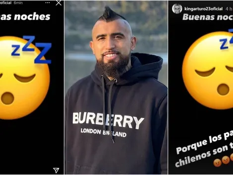 Vidal explica con una nueva historia su polémica en el último partido de la Roja