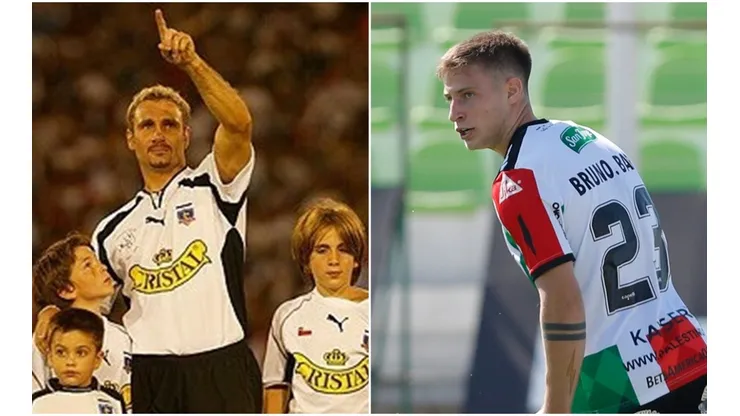Bruno Barticciotto, a la derecha de su madre, es más pequeño del grupo.