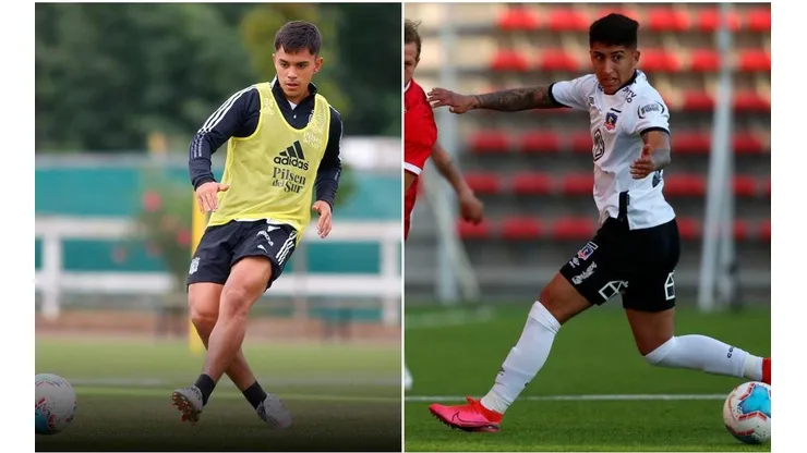 Vicente Pizarro y Bryan Soto luchan por su oportunidad en Colo Colo.