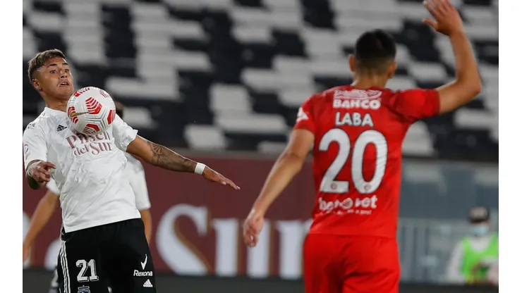Juan Carlos Gaete debutó como titular en Colo Colo | Foto: Agencia Uno