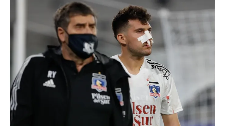 Ariel Martínez confesó que se acercó a Cesar Fuentes una vez finalizado el partido | Foto: Agencia Uno
