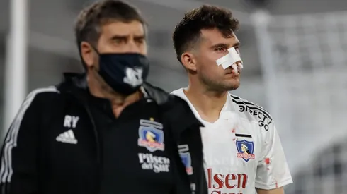 Fuentes salió tras un feroz codazo