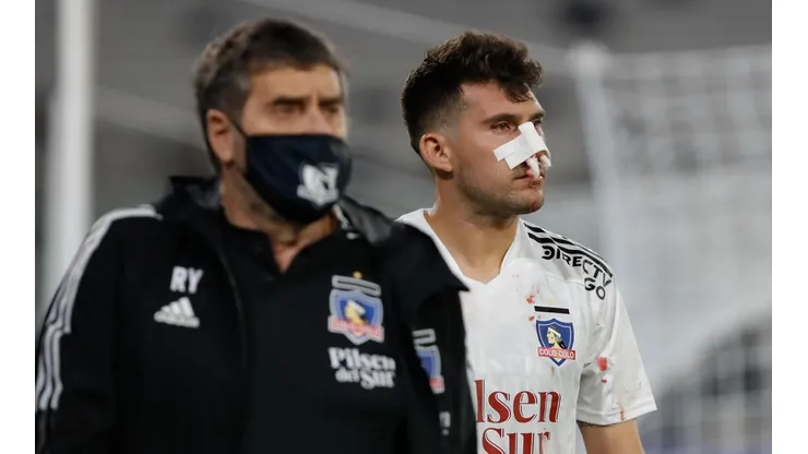 Fuentes salió tras un feroz codazo