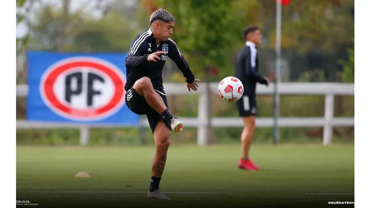 Juan Carlos Gaete debutará en Colo Colo | Foto: Sebastián Ordenes, Colo Colo Oficial.