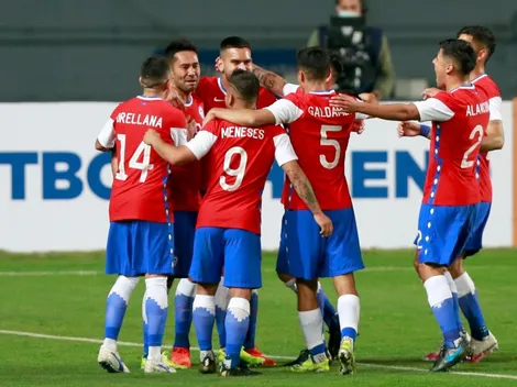 Jean Meneses anota el segundo tanto y Chile lo gana 2 a 1 ante Bolivia