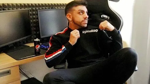 DjMaRiiO compartió orgulloso que Colo Colo lo había seguido