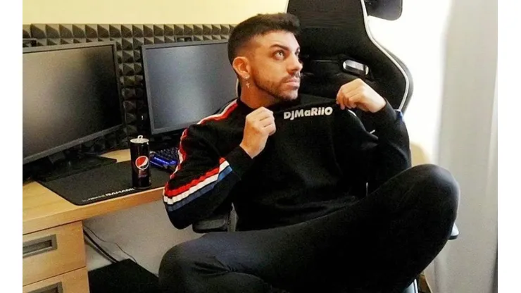 DjMaRiiO compartió orgulloso que Colo Colo lo había seguido