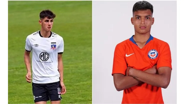 Bruno Gutiérrez y Daniel Gutiérrez son dos de los juveniles que entrenan con el plantel.