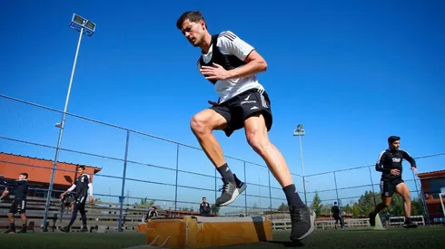 Miiko Albornoz en la pretemporada | Foto: Sebastián Órdenes, Colo Colo Oficial.
