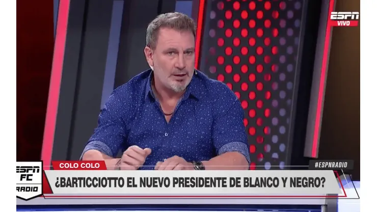 Marcelo Barticciotto y su opción de ser presidente