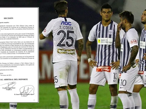 Alianza Lima jugará en Primera División