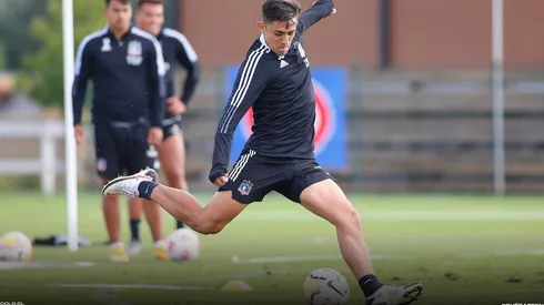 Pablo Solari en pretemporada