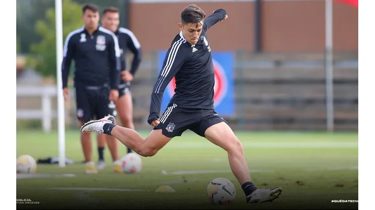 Pablo Solari en pretemporada