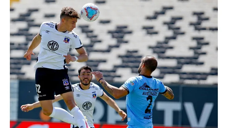 Luciano Arriagada es uno de los jugadores juveniles de Colo Colo.