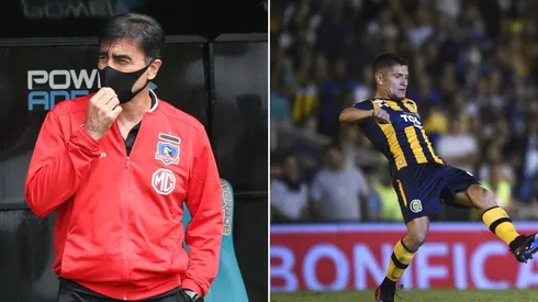 Gustavo Quinteros celebra la llegada de Leonardo Gil.