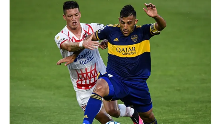 Lucas Merolla en Huracán | Foto: Getty Images