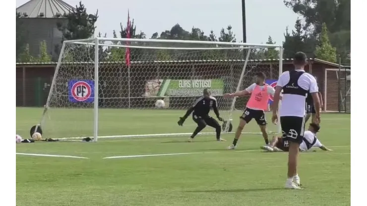 Nicolás Blandi convirtió un buen gol en la Región del Maule.