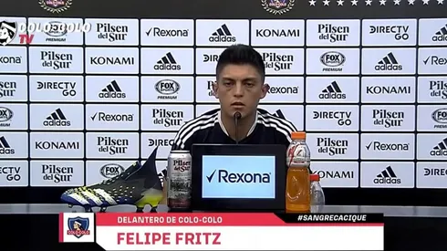 Presentación de Felipe Fritz | Foto: Captura