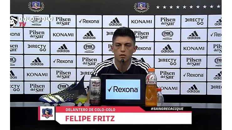 Presentación de Felipe Fritz | Foto: Captura
