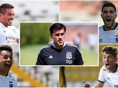 Los cuatro 9 que Quinteros tiene por ahora