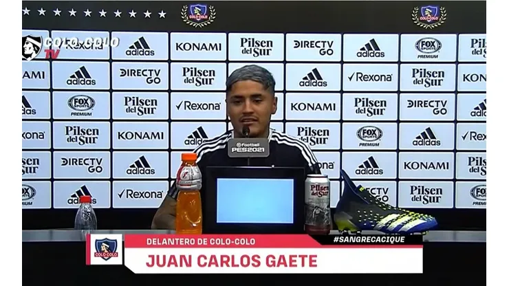 Juan Carlos Gaete quiere triunfar en Colo Colo | Foto: captura