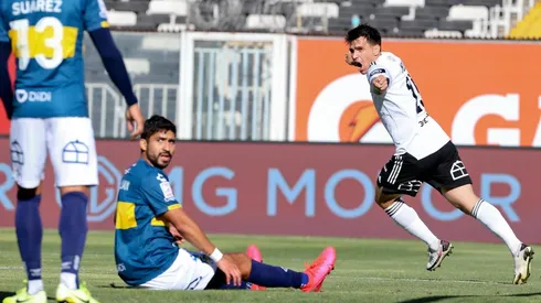 Pablo Mouche y su gol a Everton