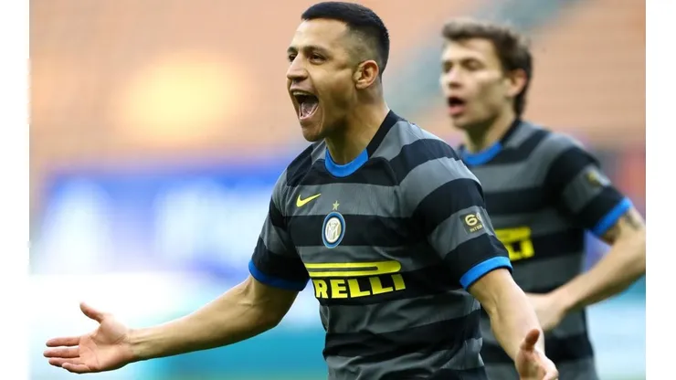 El chileno anotó el último gol del Nerazzurri